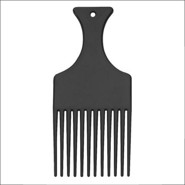sibelsibel comb for curly hairafro black 8418551 sibelsibel hreben na kudrnate vlasyafro cerny 8418551 Designed for Curly & Afro Hair - Sibel Comb for Curly Hair/Afro Black 8418551